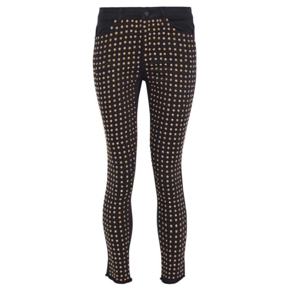 Studded Skinny Jeans
